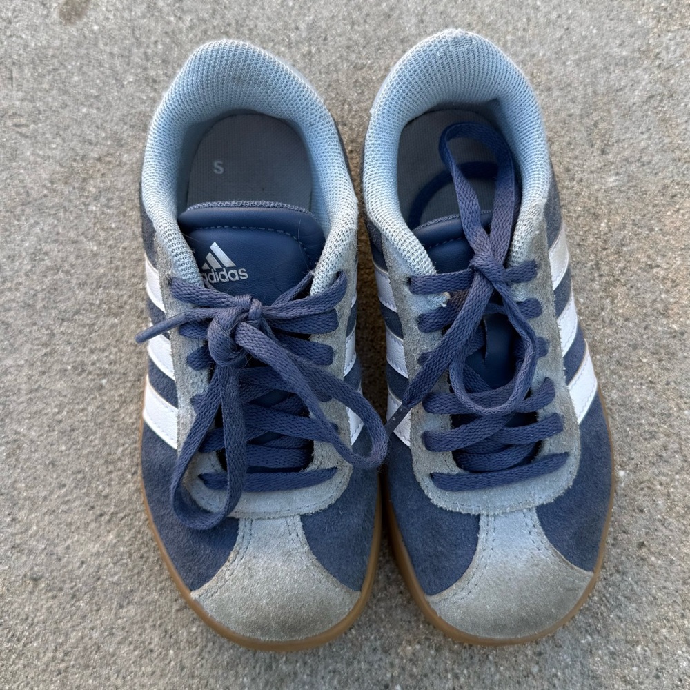 Adidas Kids' VL Court 3.0 Sneaker size 11 kids unisex preloved - Picture 2 of 6